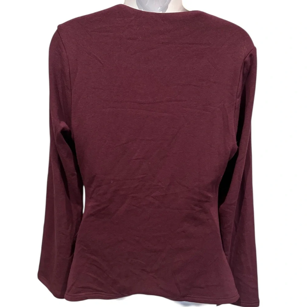 OGL ProWarm Eco-Mousse Angular Square Neck Side Ruched Bra Top Size XL NWT